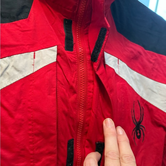 Spyder Red and Black Performance Jacket - Picture 12 of 16